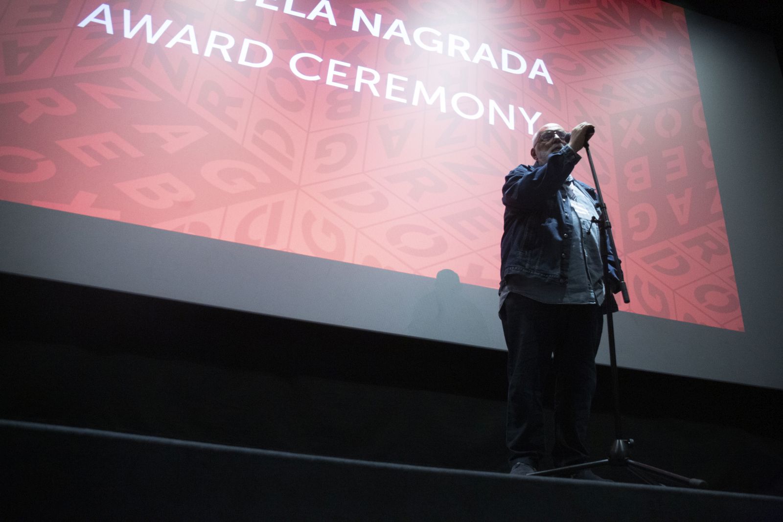 Zagreb, 01.04.2023.-  Dodjela nagrada Međunarodnoga festivala dokumentarnog filma ZagrebDox. Na fotografiji Nenad Puhovski.  foto HINA/ Daniel KASAP/ dk