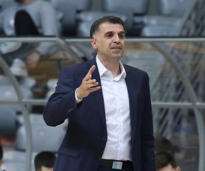 Zadar, 04.04.2023.. - Dvorana Krešimira Ćosića na Višnjiku. Utakmica 4. kola HT Premijer lige za prvaka između KK Zadar i KK Cibona.
Na fotografiji: Josip Sesar,  
Foto HINA/Zvonko KUCELIN