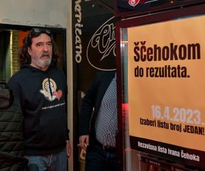 Varadin, 16.04.2023 - Stoer Nezavisne liste Ivana Èehoka. Na slici Ivan Èehok. foto HINA/ Sinia KALAJDIJA/ ik