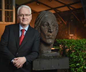 15.04.2023., Zagreb - Ivo Josipovic, profesor kaznenopravnih znanosti, skladatelj i bivsi Predsjednik RH. 

Photo Sasa ZinajaNFoto