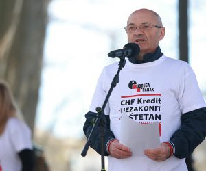 01.04.21023., Zagreb - U parku Zrinjevac organiziran prosvjed Udruge franak pod nazivom "Vrijeme je!". Goran Aleksic Photo: Sanjin Strukic/PIXSELL