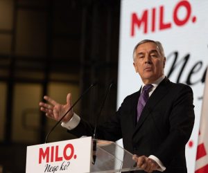 31, March, 2023, Podgorica -The final convention of the presidential candidate of the Democratic Movement of Socialists of Montenegro, Milo Djukanovic, was held in the Moraca Sports Center. Milo Djukanovic.    

31, mart, 2023, Podgorica - U Sportskom centru Moraca odrzana je zavrsna konvencija predsednickog kandidata Demokrsatskog pokreta socijalista Crne Gore Mila Djukanovica. Photo:  DPS/ATAImages Photo: DPS/ATAImages/PIXSELL