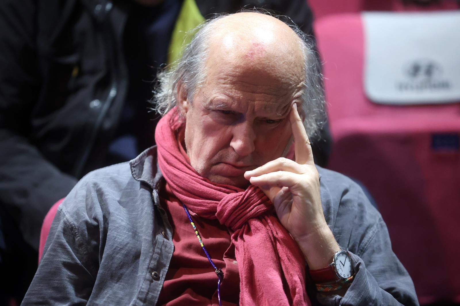 03.02.2023., Sarajevo, Bosna i Hercegovina - U Kamernom teatru 55 odrzana je komemoracija za preminulog glumca Sasu Petrovica.
  Photo: Armin Durgut/PIXSELL