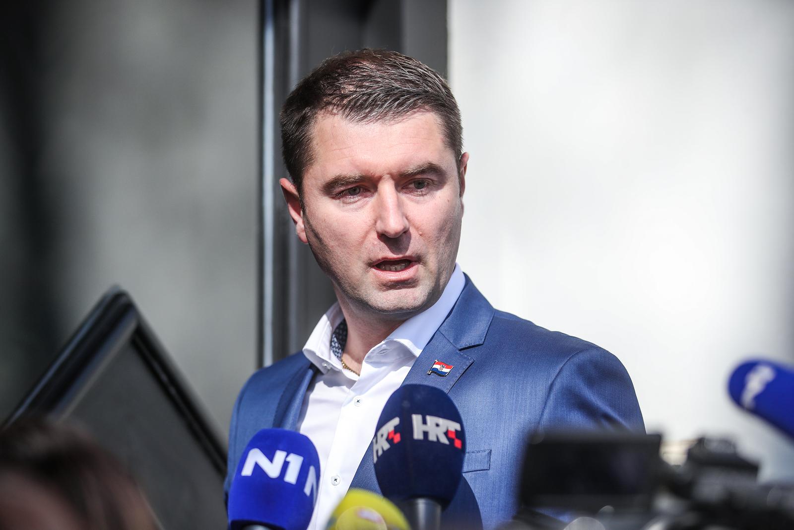 03.04.2023., Zagreb - Dolazak clanova sireg predsjednistva HDZ-a na sjednicu. Davor Filipovic Photo: Slavko Midzor/PIXSELL