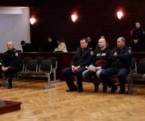 04.042023., Split - Sudjenje Stjepanu Ringvaldu, Vladi Zoloti i Jerku Piricu za ubojstvo u Omisu. Photo: Ivo Cagalj/PIXSELL