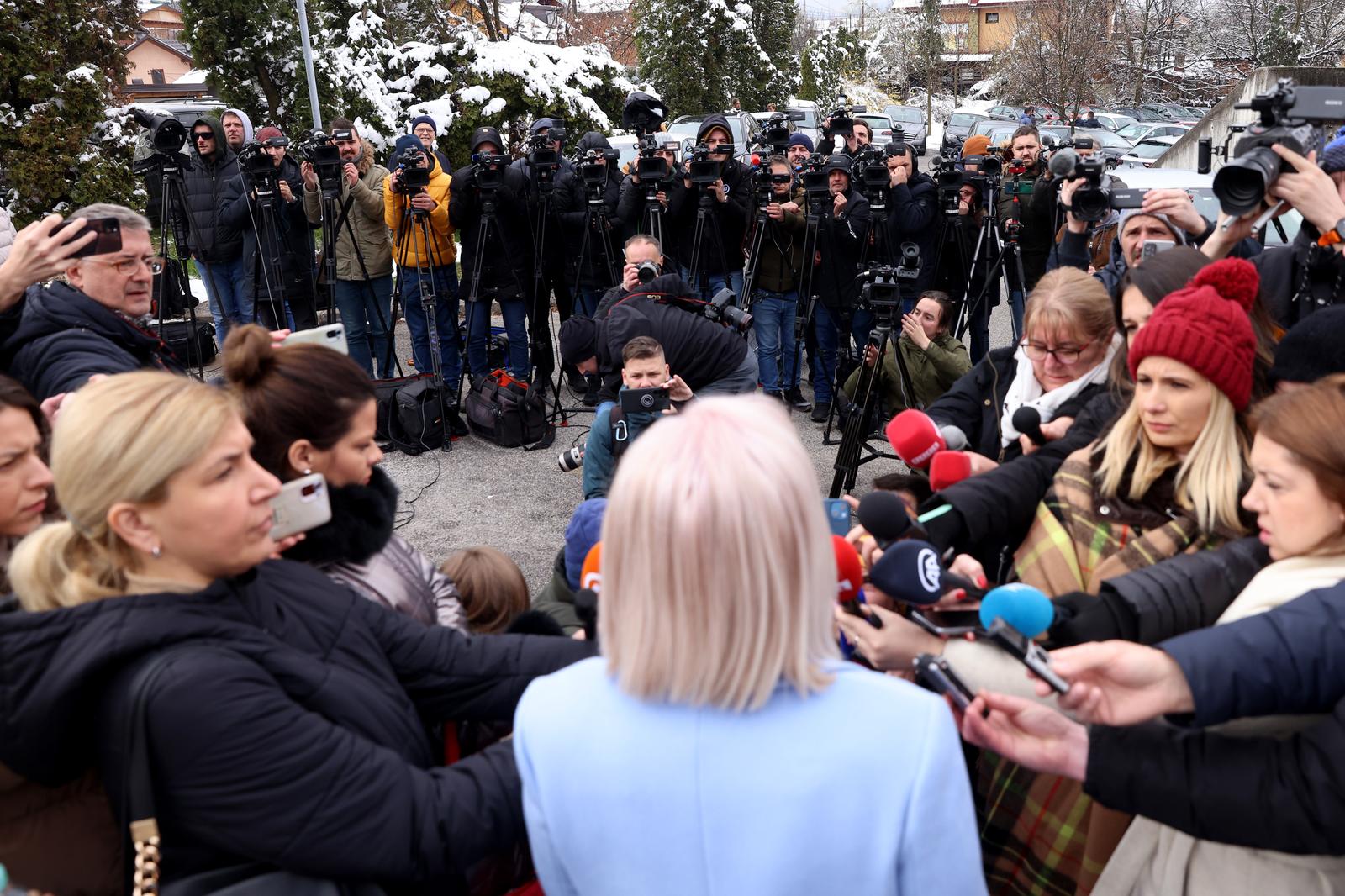 05.04.2023., Sarajevo, Bosna i Hercegovina - U Sudu BiH danas je Sudsko vijece, kojim je predsjedavao Branko Peric, izreklo presudu u aferi "Respiratori".Fadil Novalic, Fahrudin Solak i Fikret Hodzic su proglašeni krivima. Photo: Armin Durgut/PIXSELL