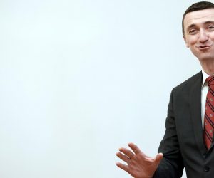 06.04.2023., Zagreb - Dvorana Ivana Kukuljevica Hrvatskoga sabora. Konferencija za medije Kluba zastupnika Domovinskog pokreta pod nazivom "Rezultati predsjednickih izbora u Crnoj Gori". Na konferenciju je govorio Ivan Penava. Photo: Sanjin Strukic/PIXSELL