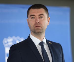 06.04.2023., Zagreb - Ministar gospodarstva i odrzivog razvoja Davor Filipovic dao je izjavu medijima nakon sjednice Vlade RH. Photo: Boris Scitar/PIXSELL