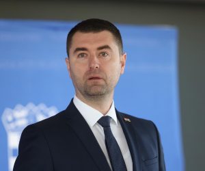 06.04.2023., Zagreb - Ministar gospodarstva i odrzivog razvoja Davor Filipovic dao je izjavu medijima nakon sjednice Vlade RH. Photo: Boris Scitar/PIXSELL
