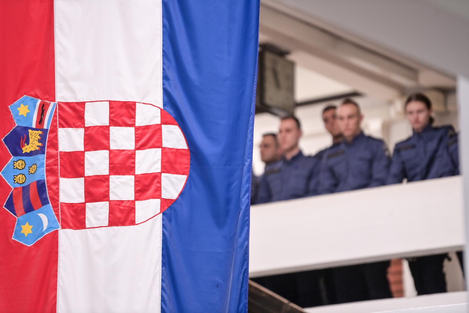 07.02.2023., Zagreb - Potpredsjednik Vlade i ministar dr. sc. Davor Bozinovic sudjelovao je na Programu zaposljavanja osoba s invaliditetom u Ministarstvu unutarnjih poslova pod nazivom Mogu kao i ti. O inkluziji i ukljucivanju u svijet rada osoba s invaliditetom govorila je Tatjana Acimovic - profesorica i producentica filmova i festivala na temu inkluzije osoba s invaliditetom, Ljubica Lukacic - zastupnica u Hrvatskom saboru, Mira Pekec-Knezevic - zamjenica Pravobraniteljice za osobe s invaliditetom. Photo: Igor Soban/PIXSELL