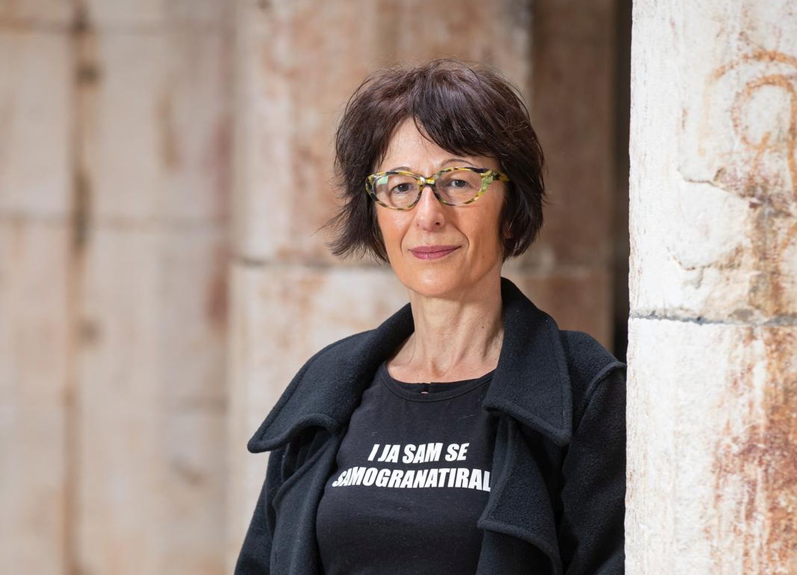 01.04.2022., Dubrovnik - Florence Hartmann, francuska novinarka i knjizevnica, bivsa glasnogovornica Medjunarodnog kaznenog suda za bivsu Jugoslaviju. Photo: Grgo Jelavic/PIXSELL