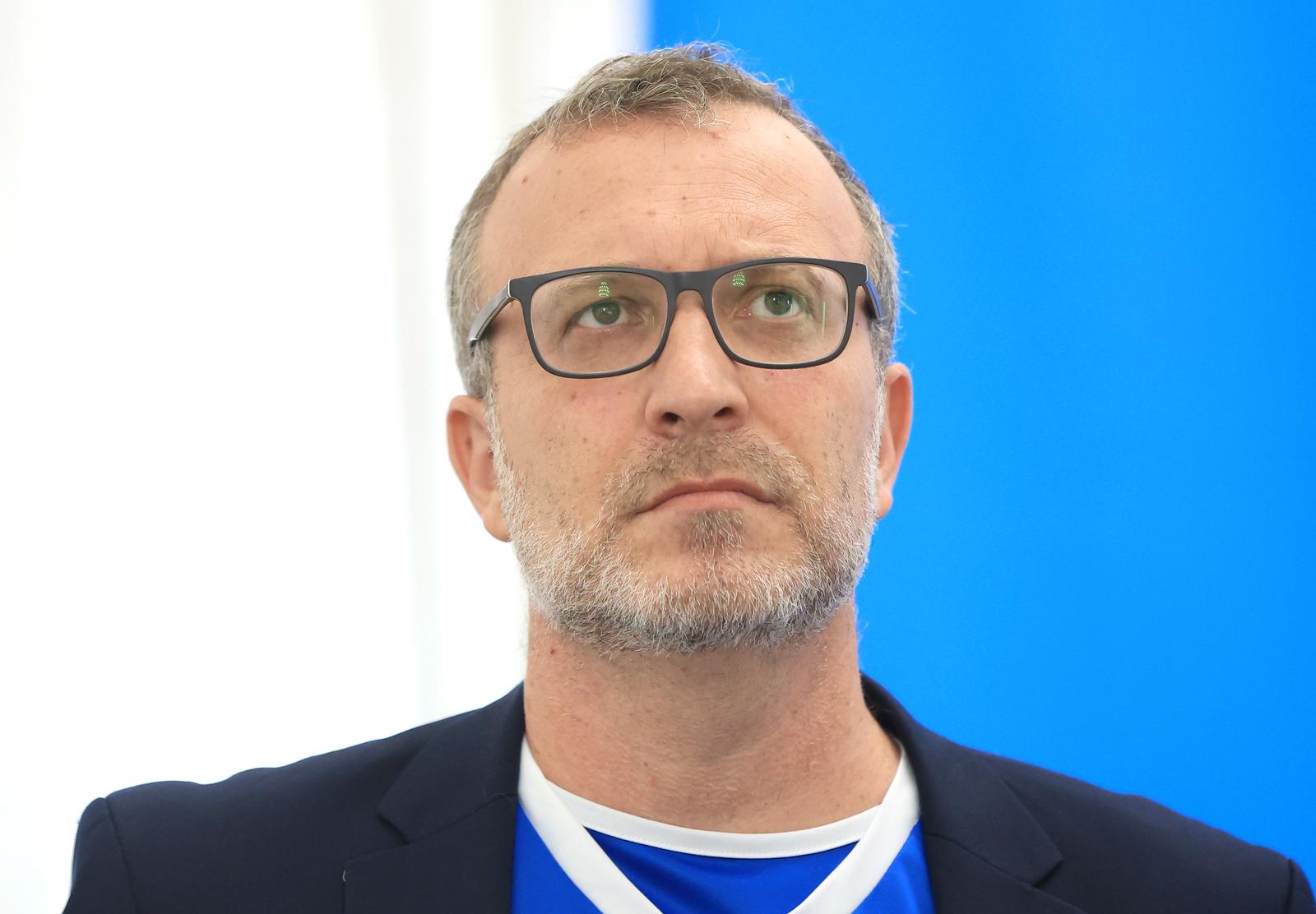 07.09.2022., Zagreb - Predsjednik Kluba gradskih zastupnika Most-a Marko Sladoljev i clanovi Kluba gradskih zastupnika MOST-a Trpimir Goluza te Lovro Markovic odrzali su konferenciju za medije. Photo: Sanjin Strukic/PIXSELL