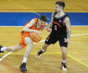 08.02.2022., Zagreb - SSD Bosko Bozic - Pepsi, HT Premier liga, 16. kolo, KK Cedevita Junior - GKK Sibenka. Vito Kucic. 
 Photo: Goran Stanzl/PIXSELL