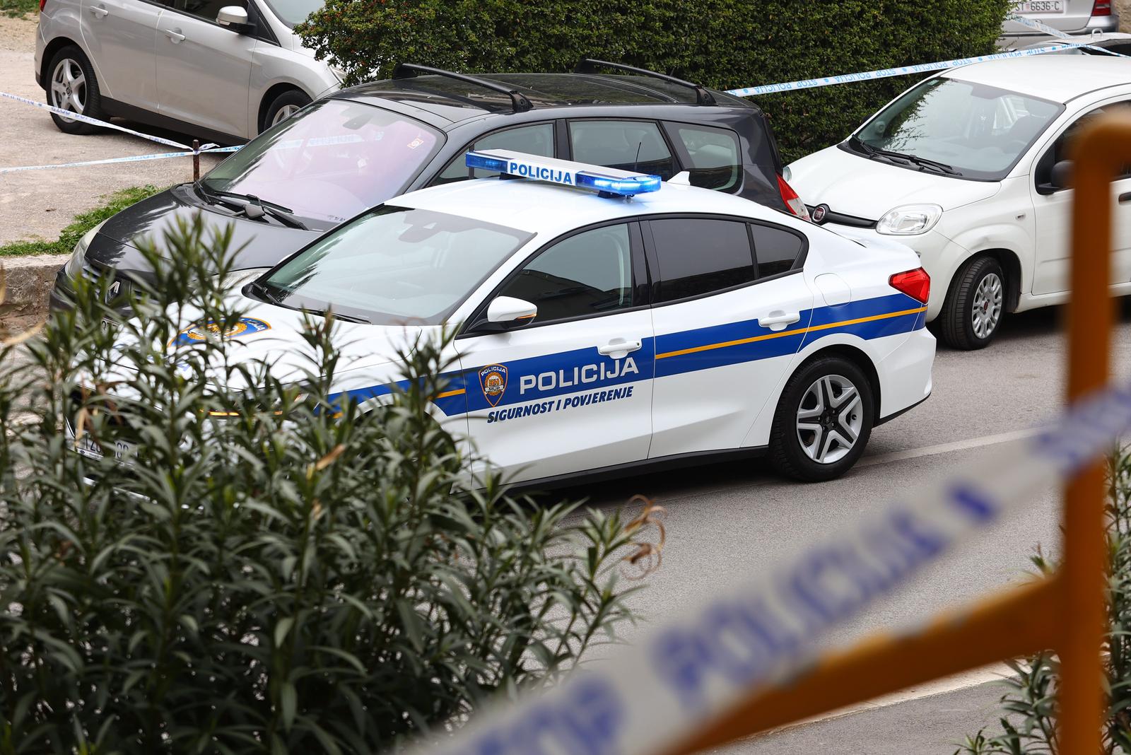 11.04.2023., Split - Malo prije 16 sati doslo je do pucnjave na splitskim Skalicama gdje je ranjena jedna osoba. Photo: Miroslav Lelas/PIXSELL