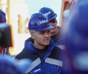 10.11.2022., Pula - Predstavnici medija pozvani su na INA-ine plinske platforme u Jadranskom moru kako bi dobili dojam o trenutacnom i buducem razvoju proizvodnje plina od strane INA-e u vrijeme plinske krize. Photo: Slaven Branislav Babic/PIXSELL