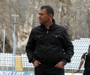 25.03.2012., Kantrida, Rijeka - Nogometna utkamica 25. kola MAXtv Prve HNL, HNK Rijeka - NK Zagreb. Trener Rijeke Dragan Skocic.rPhoto: Goran Kovacic/PIXSELL