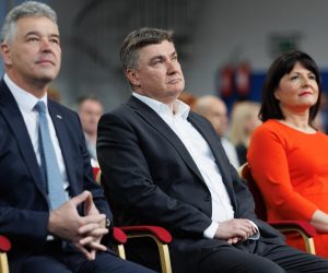 12.04.2023., Rijeka - Predsjednik Republike Hrvatske Zoran Milanovic sudjelovao je na svecanoj sjednici Opcinskog vijeca Opcine Viskovo povodom obiljezavanja Dana Opcine.   Photo: Nel Pavletic/PIXSELL