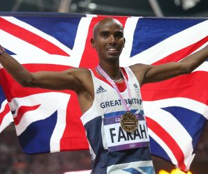 05.08.2012., Engleska, London - Ljetne Olimpijske igre London 2012. Pobjednik utrke 10000m, Mohamed Farah.r"nPhoto: Igor Kralj/PIXSELL