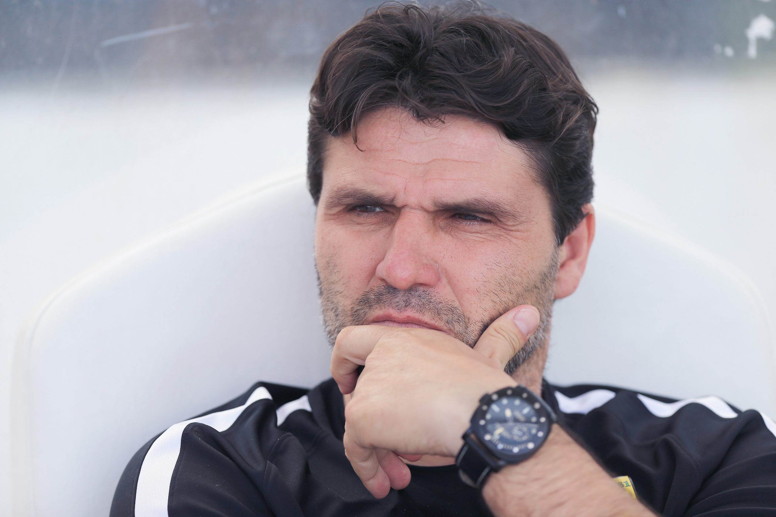 13.04.2018., stadion Gradski vrt, Osijek - Hrvatski Telekom Prva liga, 29. kolo, NK Osijek - NK Istra 1961. Trener IStre Darko Raic Sudar"nPhoto: Davor Javorovic/PIXSELL