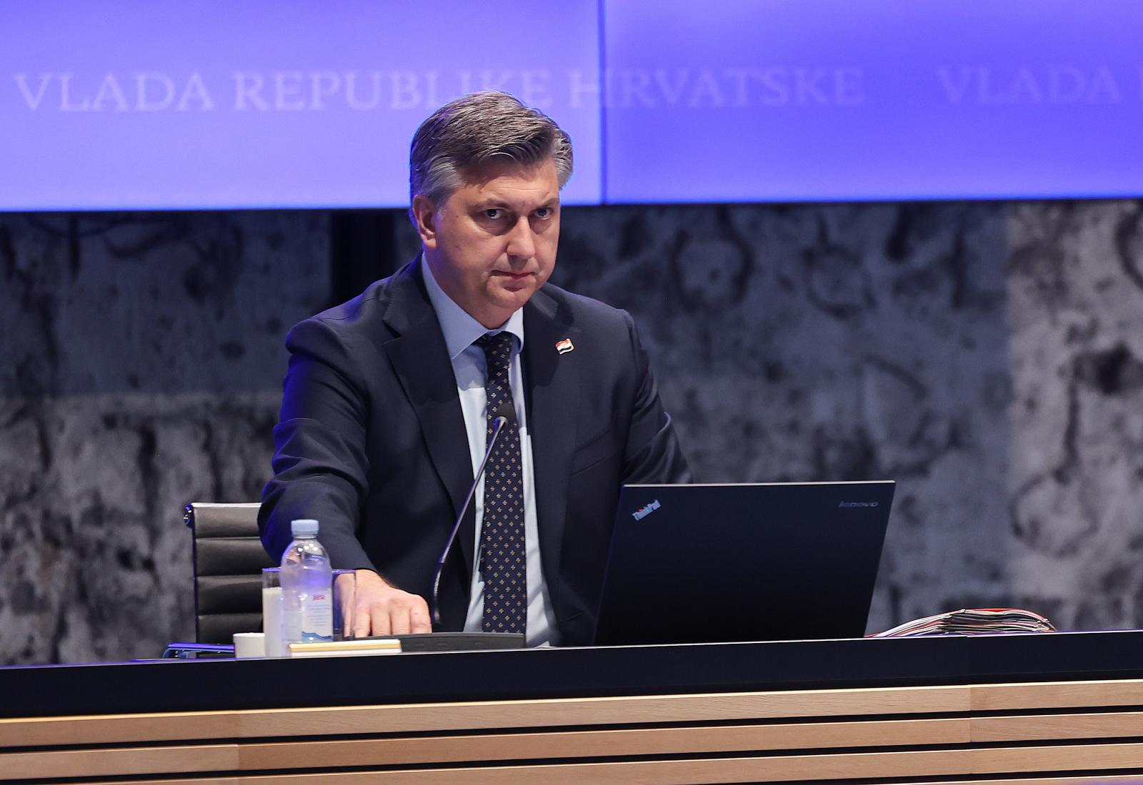 13.04.2023., Zagreb, Nsk - Odrzana 208 sjednica vlade Republike Hrvatske. Photo: Marko Prpic/PIXSELL