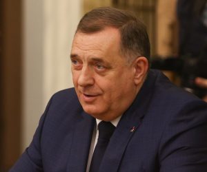 14, April, 2023, Belgrade - The President of the Republic of Serbia, Aleksandar Vucic, met with the President of the Republic of Srpska, Milorad Dodik. Milorad Dodik. Photo: M.K./ATAImages

14, april, 2023, Beograd - Predsednik Republike Srbije Aleksandar Vucic sastao se sa predsednikom Republike Srpske Miloradom Dodikom. Photo: M.K./ATAImages/PIXSELL