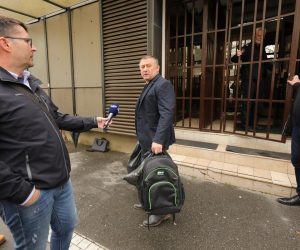 14.04.2023., Osijek - Uhiceni vukovarsko-srijemski zupan Damir Dekanic pusten je iz jednomjesecnog pritvora. Photo: Dubravka Petric/PIXSELL