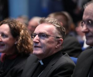 18.04.2023., Zagreb - Obiljezena je 30. godisnjica djelovanja Informativne katolicke agencije i 25. godisnjice emitiranja Hrvatskog katolickog radija. Obljetnici su prisustvovali zagrebacki nadbiskup Drazen Kutlesa i ministrica kulture i medija Nina Obuljen Korzinek. Photo: Slaven Branislav Babic/PIXSELL