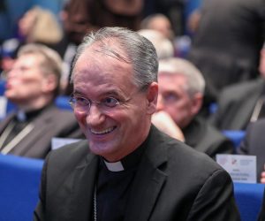 18.04.2023., Zagreb - Obiljezena je 30. godisnjica djelovanja Informativne katolicke agencije i 25. godisnjice emitiranja Hrvatskog katolickog radija. Obljetnici su prisustvovali zagrebacki nadbiskup Drazen Kutlesa i ministrica kulture i medija Nina Obuljen Korzinek. Photo: Slaven Branislav Babic/PIXSELL
