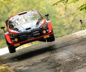 21.04.2022., Zagreb - FIA WRC Croatia Rally 2022. Shakedown Okic. Thierry Neuville (Belgija) i Martijn Wydaeghe (Belgija) iz tima Hyundai Shell Mobis World Rally Team Hyundai i20 N Rally 1.  Photo: Luka Stanzl/PIXSELL