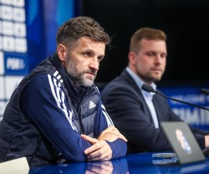 21.04.2023., Zagreb - Trener Dinama Igor Biscan odrzao je konferenciju za medije uoci prvenstvenog ogleda s Istrom 1961. Photo: Slavko Midzor/PIXSELL
