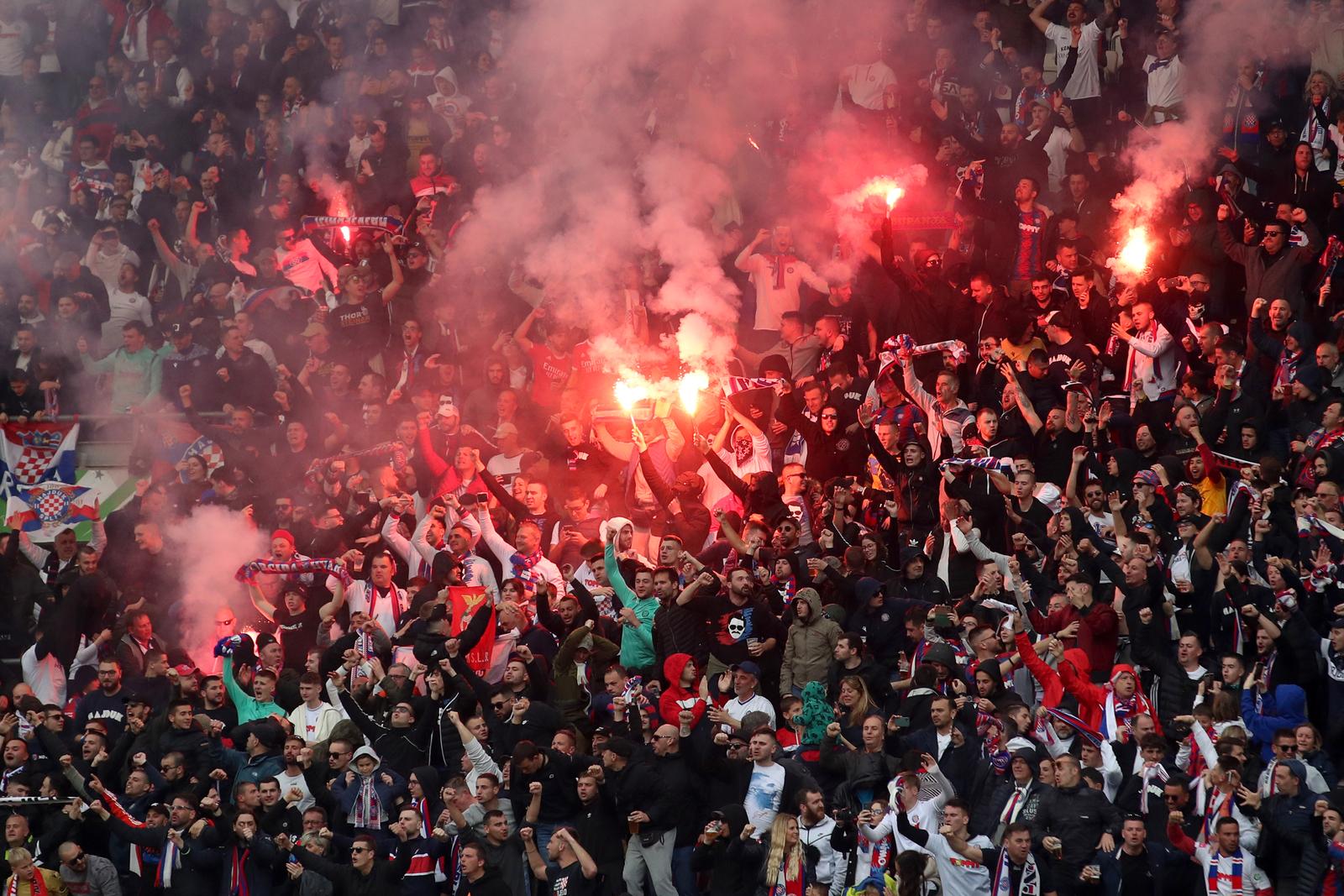 21.04.2023., Stade de Geneve, Zeneva, Svicarska - Liga prvaka mladih, polufinale, HNK Hajduk - Milan AC. Photo: Luka Stanzl/PIXSELL