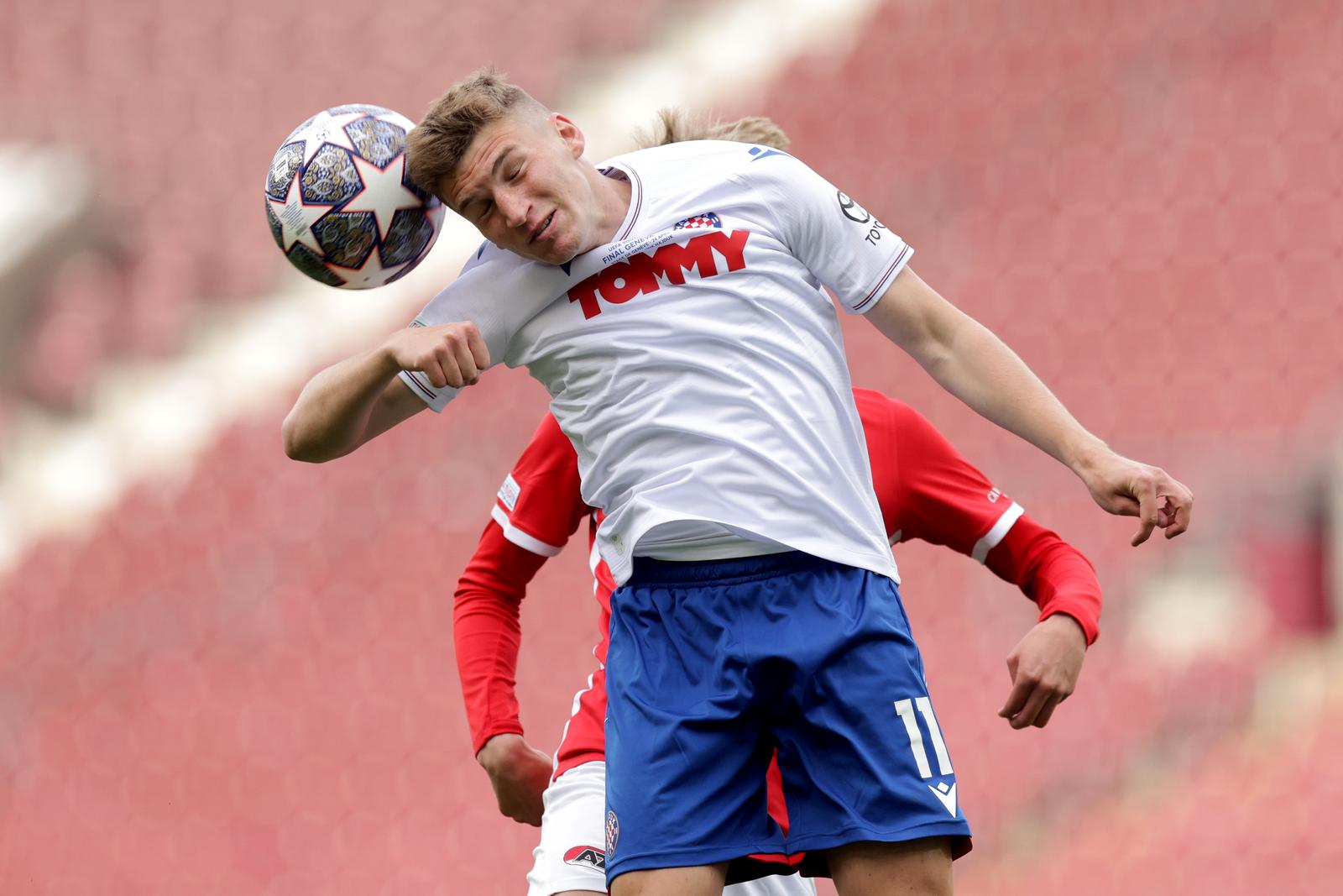 24.04.2023., Stade de Geneve, Zeneva, Svicarska - Liga prvaka mladih, finale, AZ Alkmaar - HNK Hajduk. Photo: Luka Stanzl/PIXSELL
