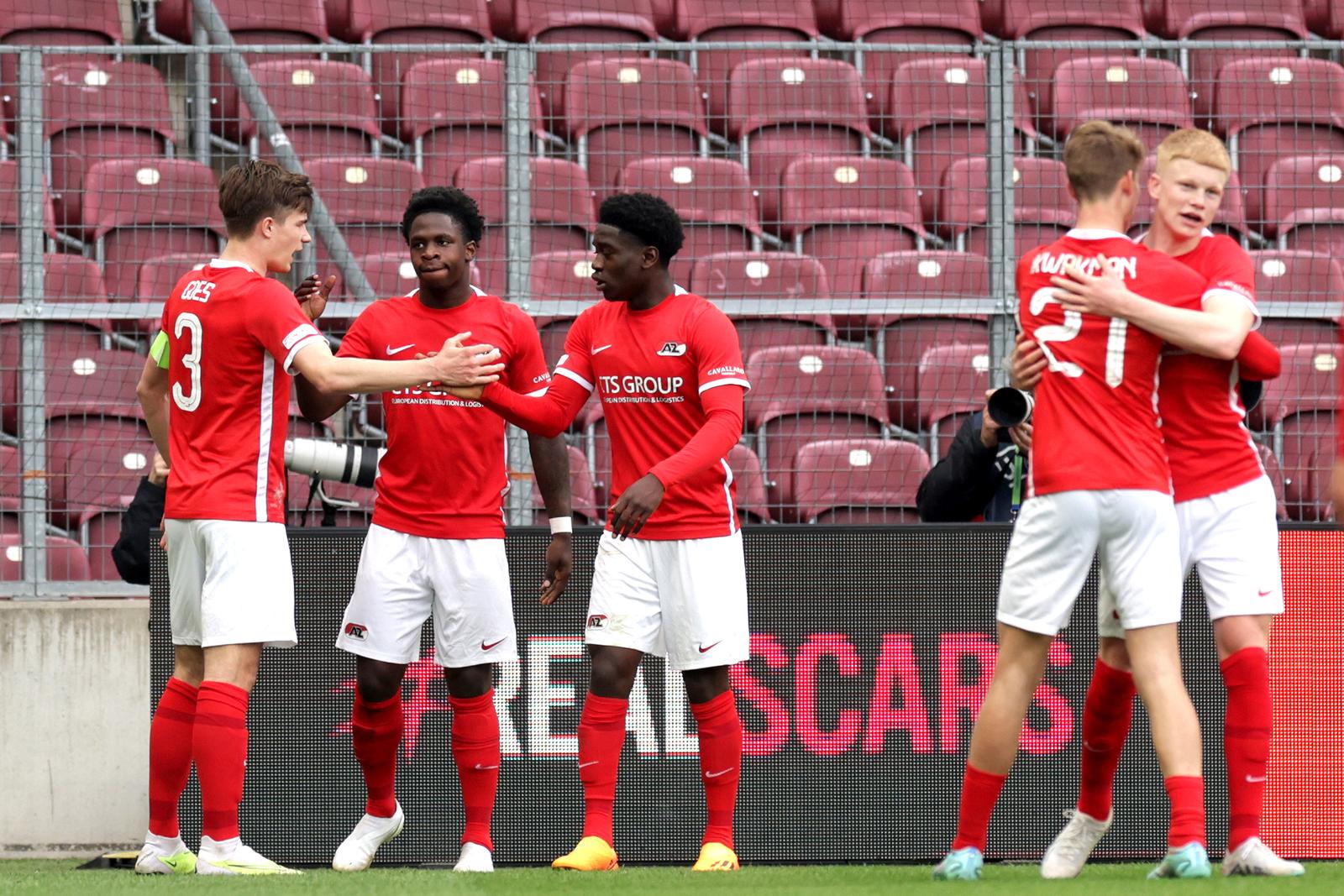 24.04.2023., Stade de Geneve, Zeneva, Svicarska - Liga prvaka mladih, finale, AZ Alkmaar - HNK Hajduk. Photo: Luka Stanzl/PIXSELL