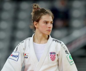 24.09.2021.,  Zagreb, Arena Zagreb - IJF World Judo Tour Zagreb Grand Prix 2021. Ana Viktorija Puljiz, Izaskun Gonzales BallesterosrPhoto: Igor Kralj/PIXSELL