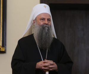 27, December, 2022, Belgrade - The President of the Republic of Serbia, Aleksandar Vucic met with the  Serbian Patriarch Porfirije in the premises of the Serbian Patriarch. Serbian Patriarch Porfirije.  


27, decembar, 2022, Beograd - Predsednik Republike Srbije Aleksandar Vucic sastao se sa patrijarhom srpskim Porfirijem u prostorijama Srpske Patrijarsije.   Photo: M.K./ATAImages/PIXSELL