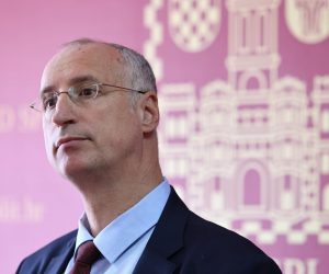 30.03.2023., Split - Gradonacelnik Ivica Puljak odrzao je konferenciju za medije o kaznama Drzavnog inspektorata. Photo: Miroslav Lelas/PIXSELL
