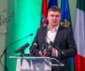 30.03.2023., Porec - U Istarskoj sabornici obiljezen je Dan Istarskog Statuta. predsjednik RH Zoran Milanovic. Photo: Srecko Niketic/PIXSELL