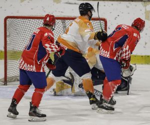 30.04.2022, klizaliste Velesajam, Zagreb - Utakmica  Svjetskog prvenstva Divizije II skupine A u hokeju na ledu: Hrvatska - Nizozemska.
 Photo: Jurica Galoic/PIXSELL