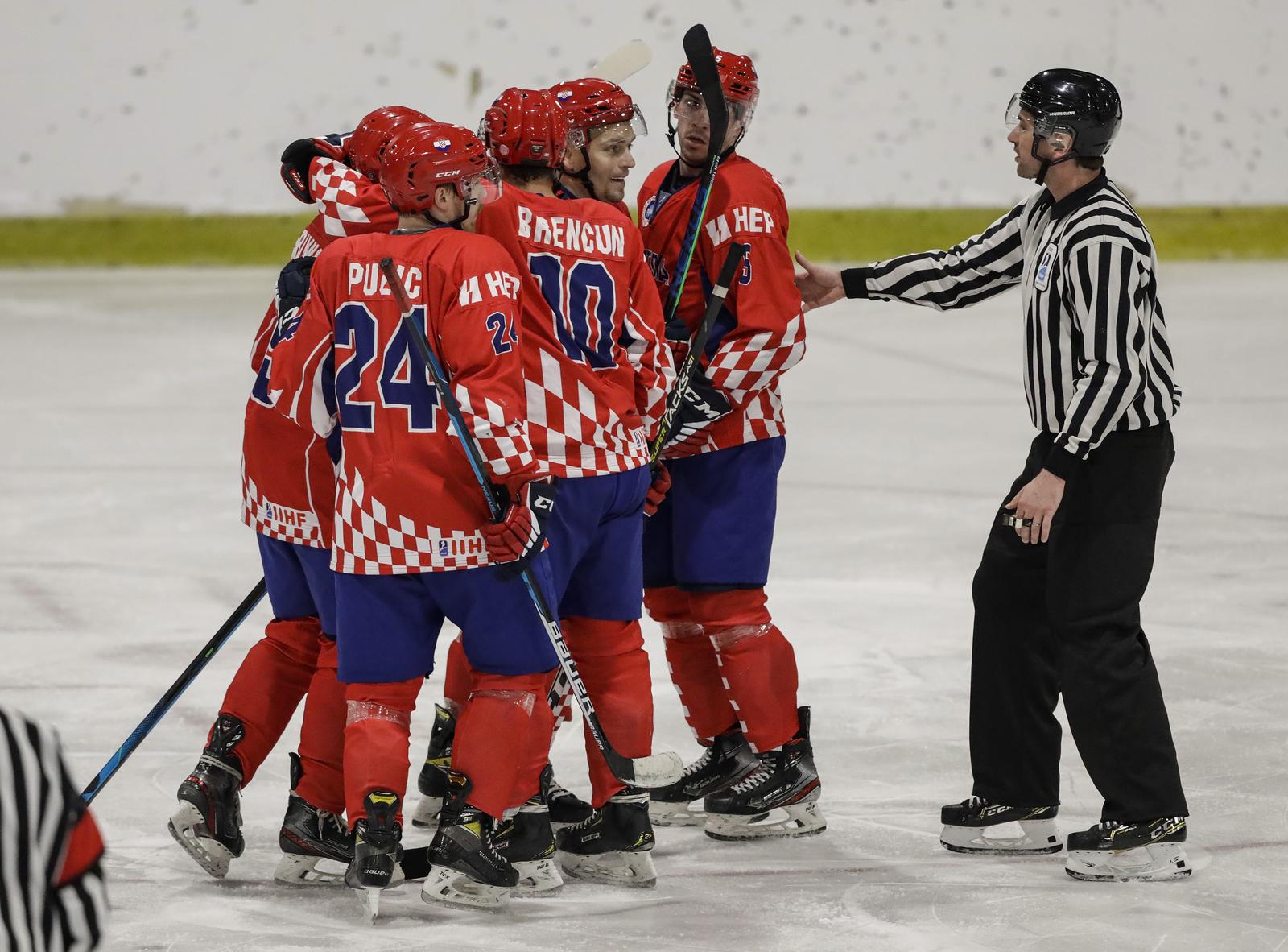 30.04.2022, klizaliste Velesajam, Zagreb - Utakmica  Svjetskog prvenstva Divizije II skupine A u hokeju na ledu: Hrvatska - Nizozemska.
 Photo: Jurica Galoic/PIXSELL