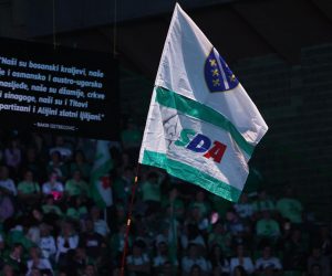 30.09.2022., Dvorana Zetra - Sarajevo - Zavrsni izborni skup stranke SDA uoci izbora u Bosni i Hercegovini 2022.   Photo: Damir Hajdabrasic/PIXSELL