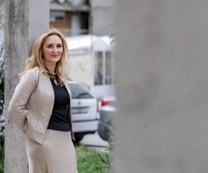 31.03.2023., Split - Aleksandra Kardum, glazbena terapeutkinja za osobe s autizmom. Photo: Miroslav Lelas/PIXSELL