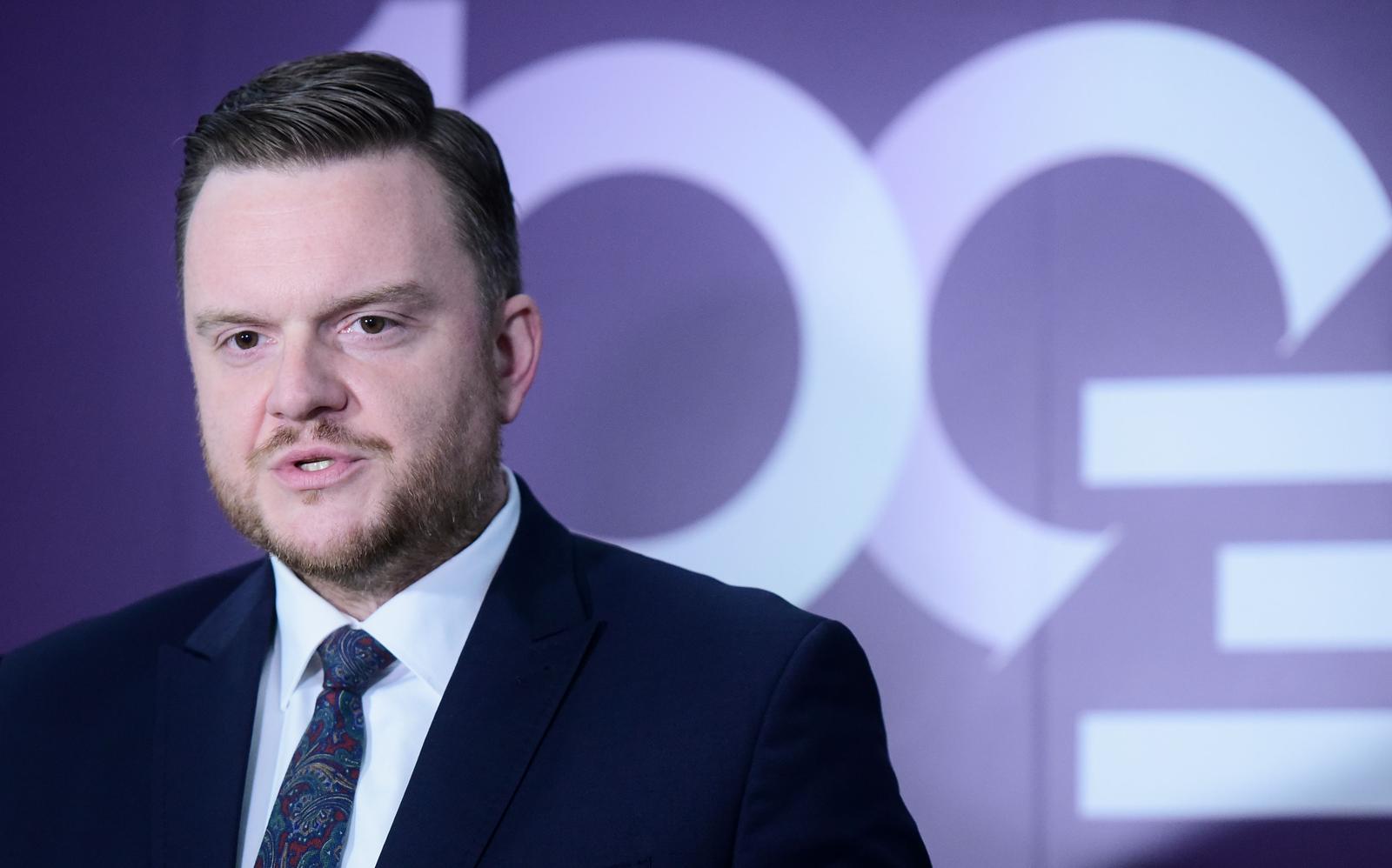31.3.2023., Zagreb - Panel "90 dana s eurom" u organizaciji Hrvatske udruge alumnija Ekonomskog fakulteta Sveucilista u Zagrebu, na kojem su sudjelovali guverners HNB-a Boris Vujcic i ministae financija Marko Primorac. Photo: Neva Zganec/PIXSELL