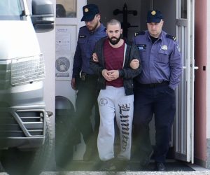 23.4.2023., Zagreb - Privodjenje drugog osumnjicenog za ubojstvo Tomislava Sablje u nocnom klubu. Photo: Neva Zganec/PIXSELL