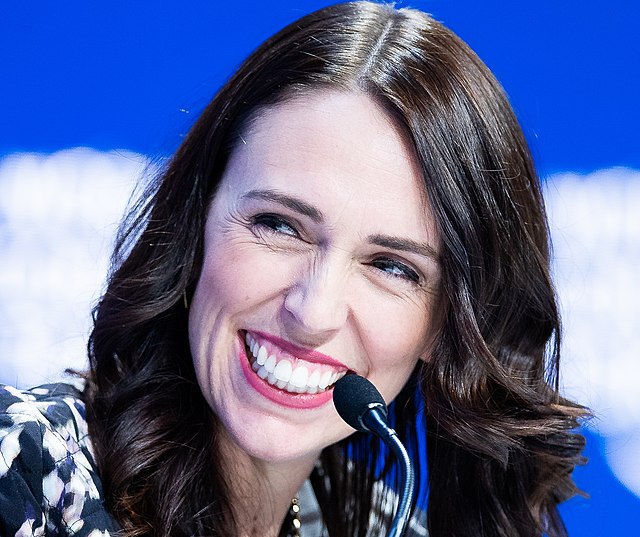 Jacinda Ardern, Prime Minister of New Zealand; Young Global Leader speaking during the Session "Safeguarding Our Planet" at the Annual Meeting 2019 of the World Economic Forum in Davos, January 22,  2019. Congress Centre, Congress Hall..Copyright by World Economic Forum / Boris Baldinger