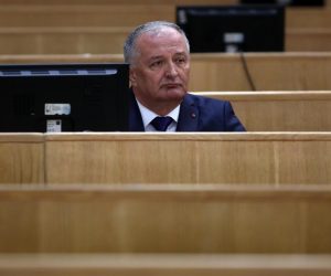03.02.2022., Sarajevo, Bosna i Hercegovina - Sjednica Zastupnickog doma Parlamenta BiH dala je izjavu za medije. Zukan Helez
   Photo: Armin Durgut/PIXSELL