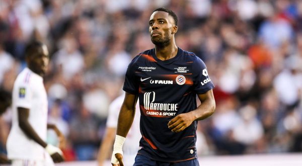 Elye Wahi Montpellier FOOTBALL : Montpellier vs Lyon - Ligue1 - 22/10/2022 JBAutissier/Panoramic PUBLICATIONxNOTxINxFRAxITAxBEL