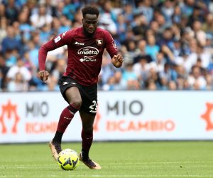 Ssc Napoli - Us Salernitana Boulaye Dia of Us Salernitana in action during the Serie A match beetween Ssc Napoli and Us Salernitana at Stadio Maradona on April 30 2023 in Napoli, Italy . Napoli Stadio Maradona Italy Copyright: xPiccirillox
