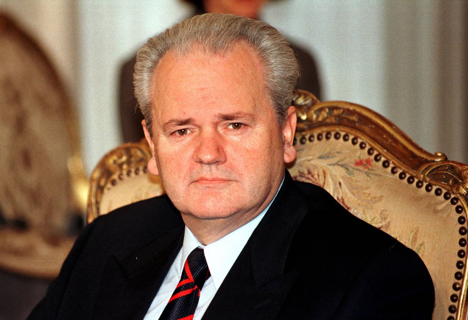 Slobodan Milosevic, Staatspraesident der Bundesrepublik Jugoslawien. Belgrad, 19.04.1998 , BELGRAD Yugoslavien PUBLICATIONxINxGERxSUIxAUTxONLY Copyright: xUtexGrabowskyx