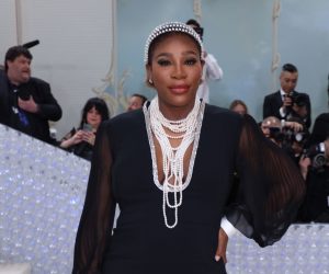 epa10603590 US tennis player Serena Williams arrives on the carpet for the 2023 Met Gala, the annual benefit for the Metropolitan Museum of Art's Costume Institute, in New York, New York, USA, 01 May 2023. The theme of this year's event is the Met Costume Institute's exhibition, 'Karl Lagerfeld: A Line of Beauty.'  EPA/JUSTIN LANE