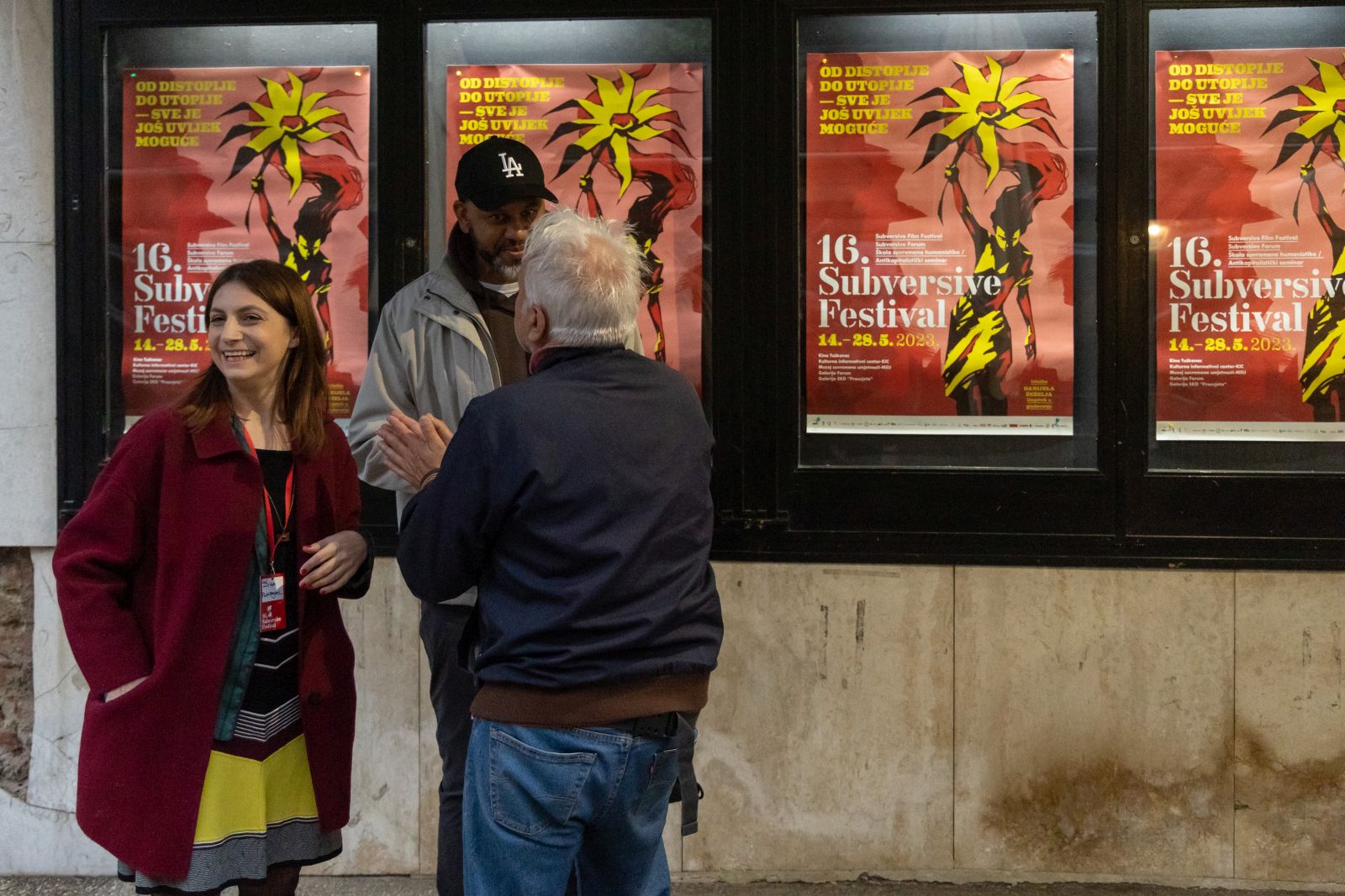 Zagreb, 14.05.2023. - Projekcijom filma "Na Adamantu: Nitko nije savršen" francuskog dokumentarista Nicolasa Philiberta otvoren je 16. Subversive Film Festival.
foto HINA/ Edvard ŠUŠAK/ es